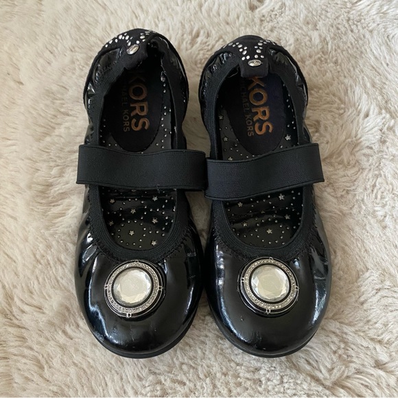 KORS GIRLS BALLET FLATS - Picture 1 of 8